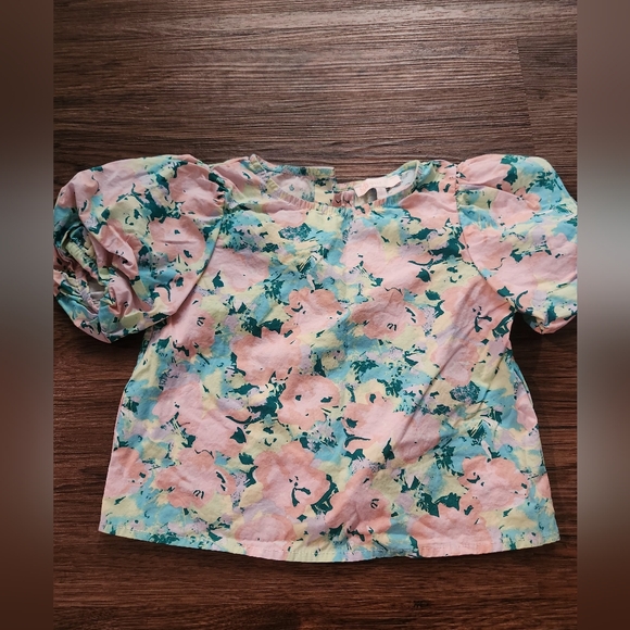 Girls floral top - Picture 1 of 3
